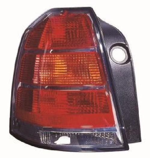 ABAKUS Tail Light 442-1948R-UE For Opel, Red, Right, P21W, 2005-2008