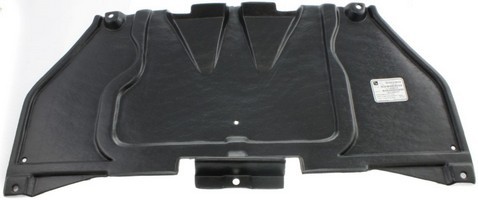 Cache sous moteur Audi A6 1997-2005 Tiptronic en plastique ABS noir