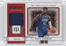 2022-23 Panini National Treasures Jersey Treasures /99 Paul George #JT-REA 1pe9
