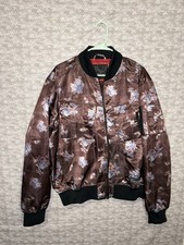 Rocawear Blak MenLarge  560 brown bomber jack...