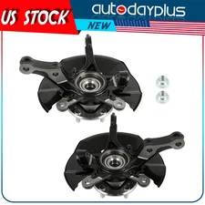 2 X Wheel Hub Bearing Knuckles Front For Honda Civic 2013-2014 2015 1.5L 1.8L
