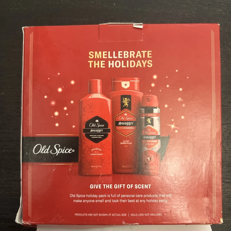Old Spice Swagger 3 piezas cuidado vacaciones regalo set champú lavado corporal spray seco 2 en 1 Foto 3 de 3