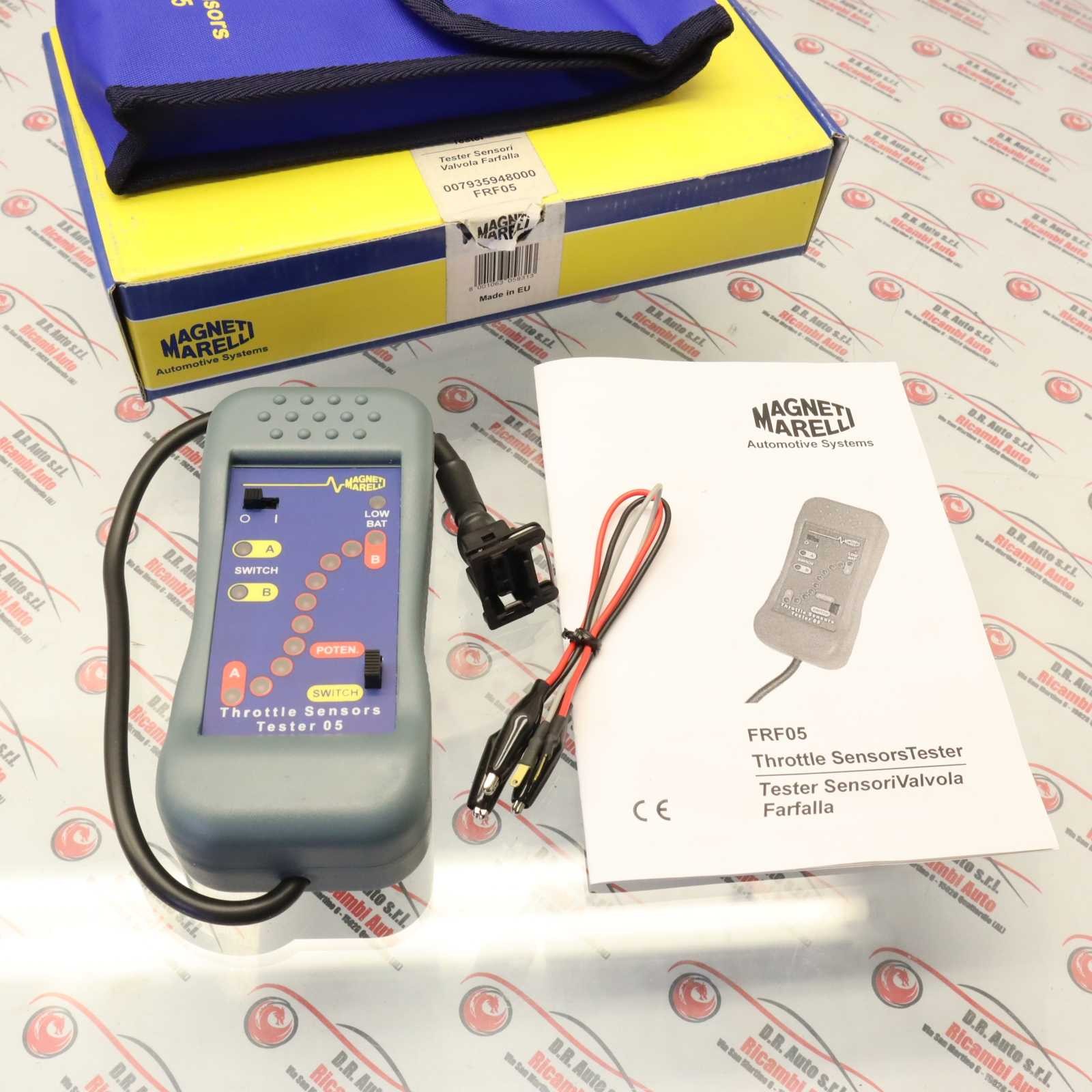 TESTER SENSORI CORPO FARFALLATO COD. 007935948000 NUOVO MAGNETI MARELLI