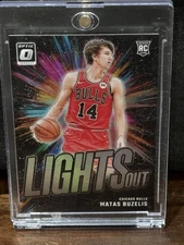 2024-2025 Donruss Optic Maya’s Buzelis Lights Our Red Gold Rookie RC