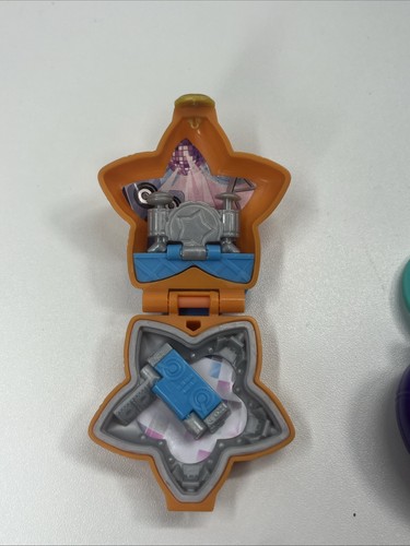4x Polly Pocket Compacts Schlüsselanhänger Konvolut - Bild 3 von 17