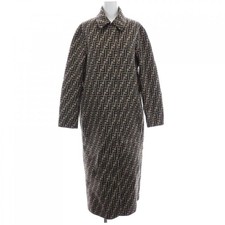 FENDI FF8674 A5HD Reversible Coat Brown Size 38 Used