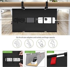 Under Desk Cable Management Tray 28 Cord Organizer