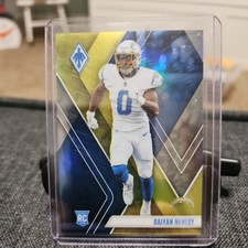 2023 Panini Phoenix Yellow Daiyan Henley Rookie /75 #183