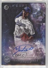 2016 Bowman Inception Prospect Auto Yadier Alvarez #PA-YA Auto v9t