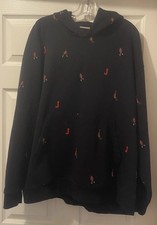 Jordan Essentials All Over Print Fleece Joggers Hoodie Men's Size XL-2pc Set