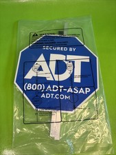 Security Yard Sign w/ Stake Secured - NEW SEALED