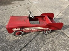 FULL SIZE ORIGINAL AMF PEDAL CAR FIRETRUCK  Fire Fighter Hook and Ladder