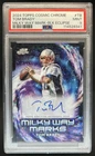 2024 Topps Cosmic Chrome Tom Brady Milky Way Black Refractor Auto #/10 PSA 9