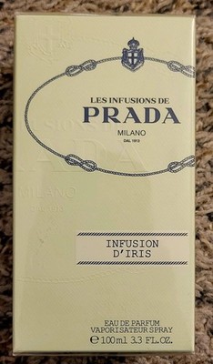 Prada Infusion d'Iris Eau de Parfum SEALED BOX   3.3 FL OZ / 100ML (Brand New)