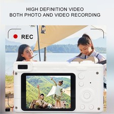 2.4in Digital Camera IPS Screen 8X Zoom High Definition Front And Rear Dual