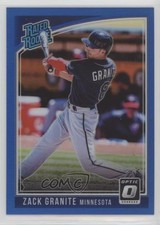 2018 Panini Donruss Optic Rated Rookie Blue Prizm 133/149 Zack Granite #62 2t9