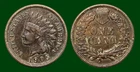 1905 Indian Head Penny Brown Copper Cent Very Fine-Extra-Fine Very Light Liberty