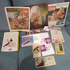 Lot of 23 different Coca Cola items