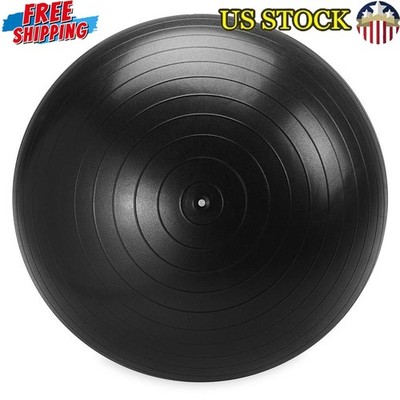75cm Large Weighted Stability Ball W/ Pump Anti-Burst Core Strength Training New