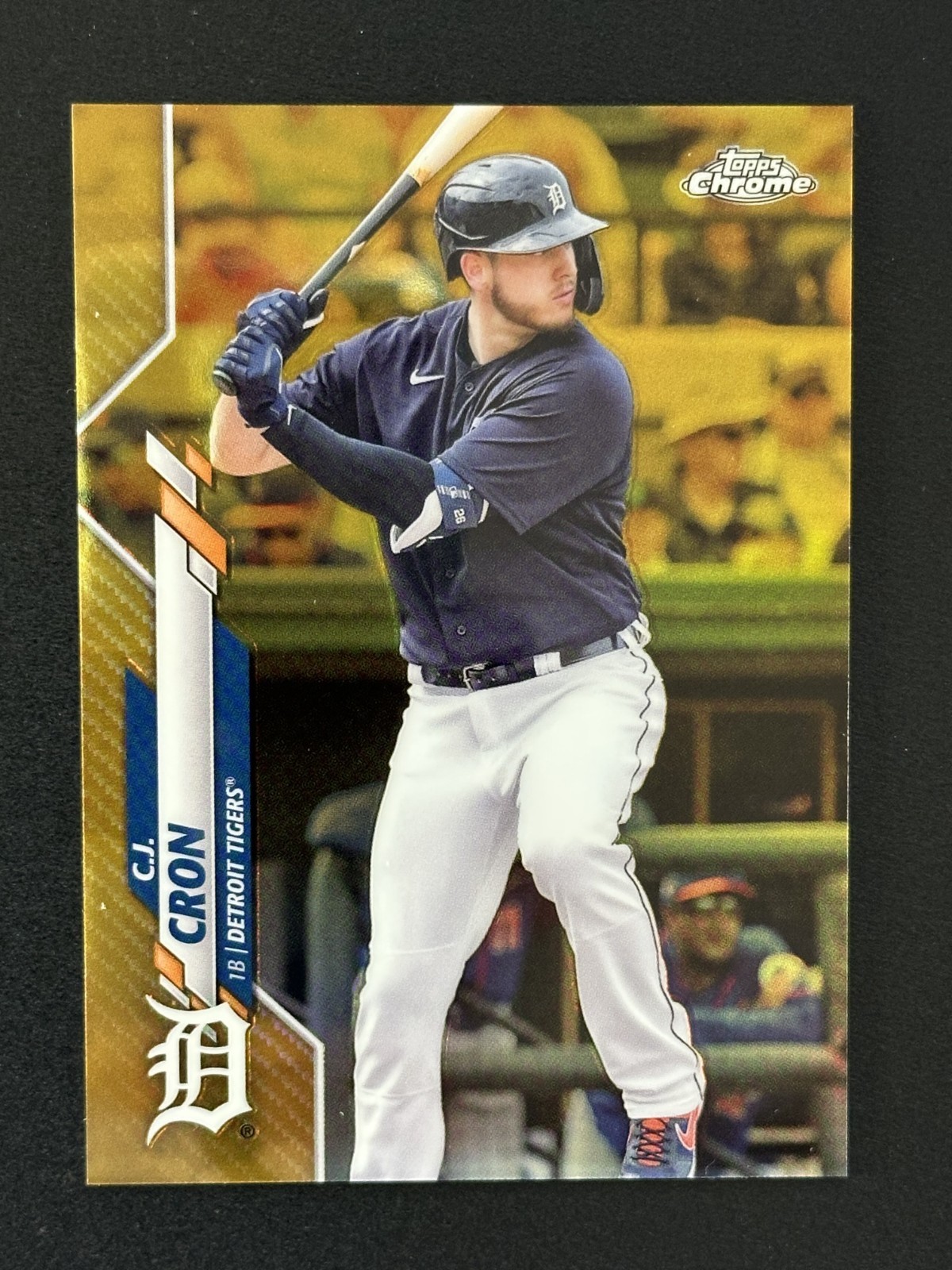 2020 Topps Chrome Update Series - C.J. Cron #U-12 - Gold /50