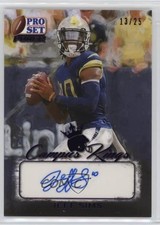 2021 Leaf Pro Set Power Campus Kings Purple Spectrum Foil /25 Jeff Sims Auto nd3