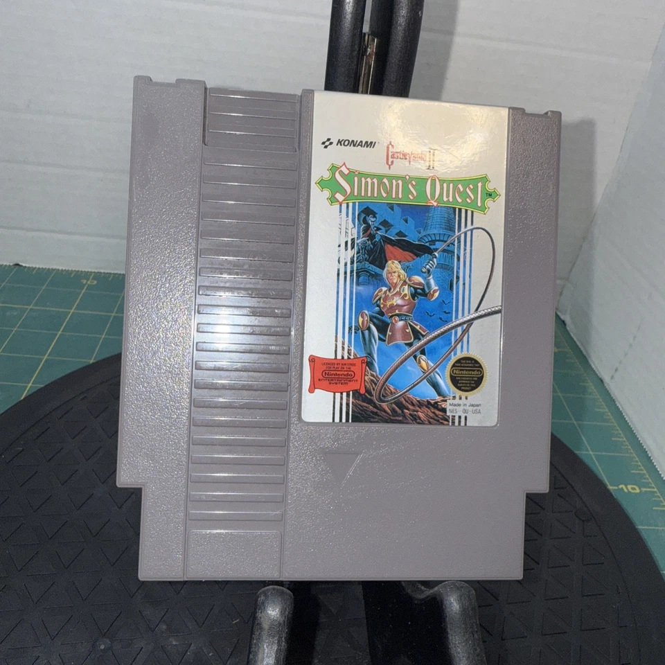 1988 Castlevania II Simons Quest Cartridge Nintendo NES Video Game - Image 2 of 4