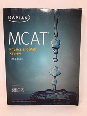 MCAT Physics and Math Review- - Paperback, by MD Alexander Stone - Very Good c
