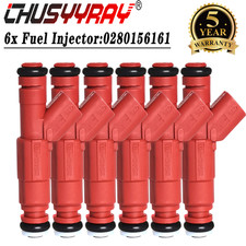 6x New Fuel Injector 0280156161 Fit For Dodge Ram 1500 Van 3.9l V6 2000-2003