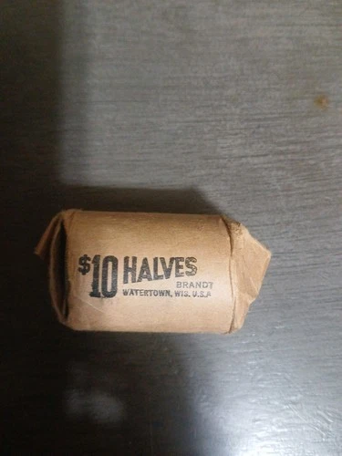 90% Silver Half Dollars Roll of 20 - $10 Face Value Franklin And Walking Liberty