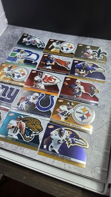 NFL Trading Card Lot - 2001 Pacific Due Cut Trading Cards - Lot of 15 Cards