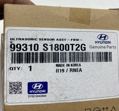 HYUNDAI GENUINE PARTS 99310-S1800T2G ULTRASONIC SENSOR ASSEMBLY-FBWS OEM