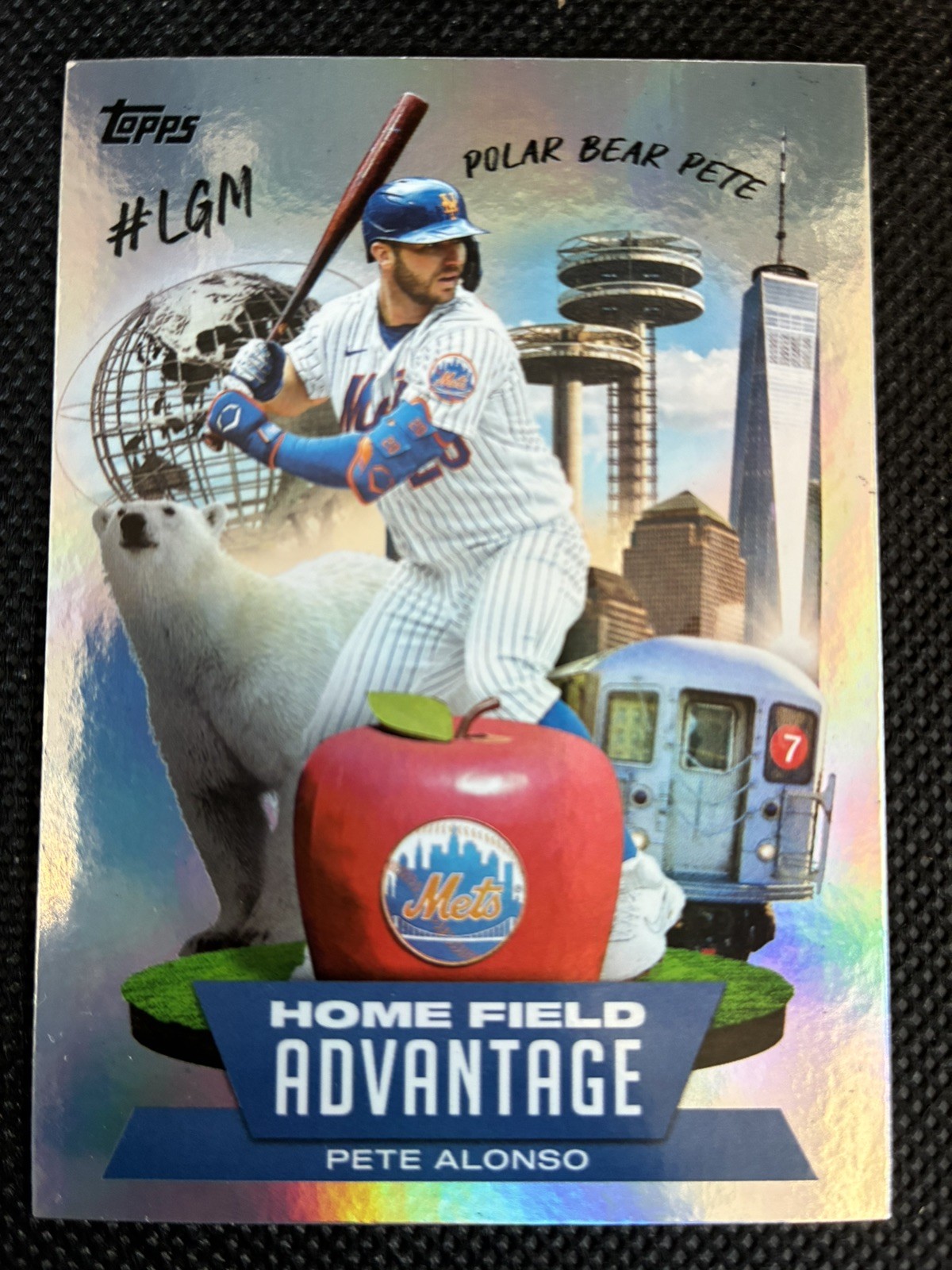2022 Topps Pete Alonso Home Field Advantage #HA-6 Mets SSP RBI LEADER