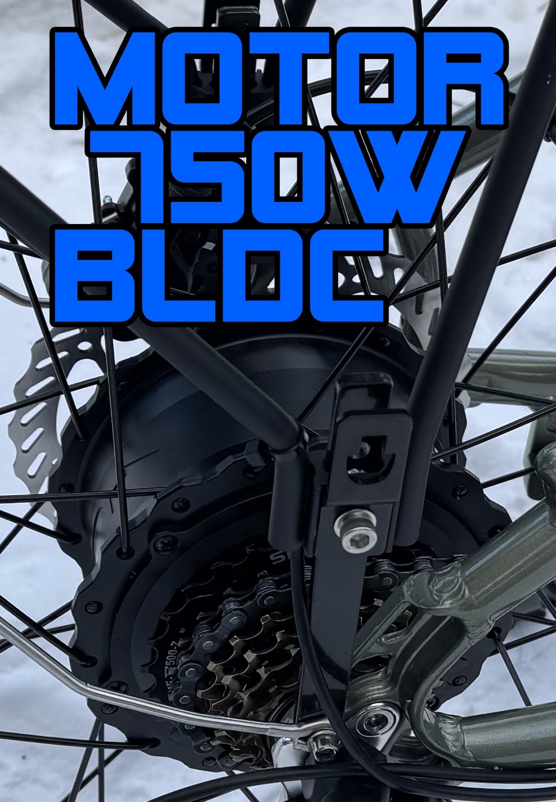 750W AVENTDNI 27.5" ELECTRIC BIKE 48V 15.6AH HYDRAULIC DISC 