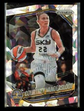 Courtney Vandersloot 2025 Panini Prizm WNBA Ice Prizms #124 Chicago Sky