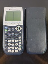 Texas Instruments TI-84 Plus Graphing Calculator w/Cover Tested Working