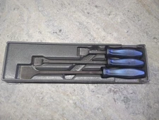 Snap-on Tools USA POWER BLUE Hard Handle Rigid Carbon Scraper Set CSA300AMB