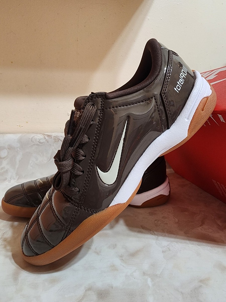 Women's Size 7 Nike Total 90 3 SP Patent Leather Baroque Brown Gum