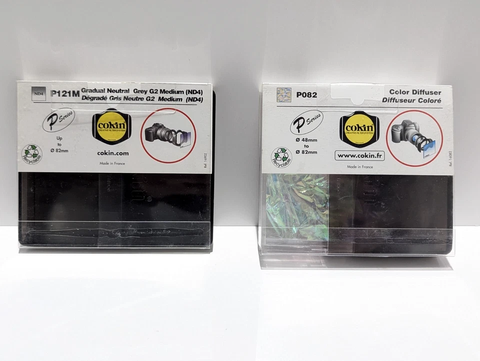 2 Cokin P Series Filters - P121M Neutral Grey G2 Medium & P082 Color Diffuser - Image 2 of 4