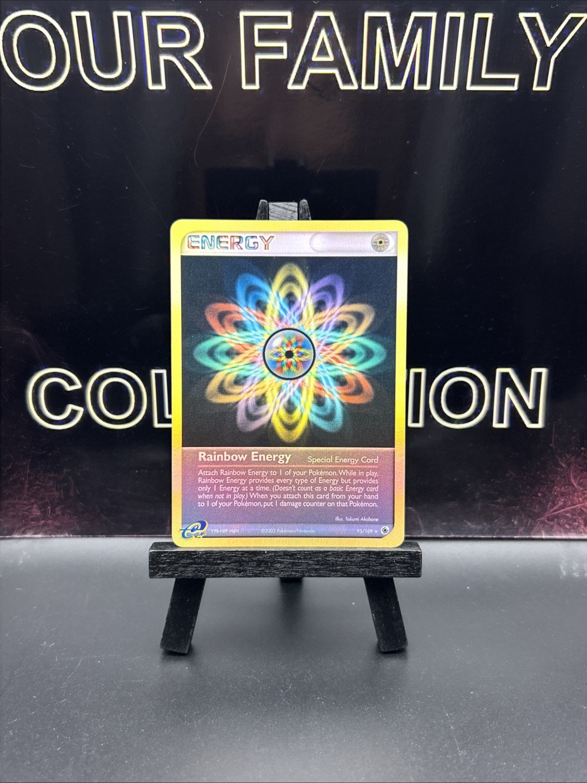 Rainbow Energy 95/109 Ruby and Sapphire Reverse Holo NM Unlimited Pokemon TCG