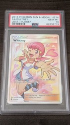Whitney 214/214 Lost Thunder Full Art Ultra Rare