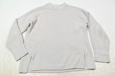 Lululemon Merino Wool Long Sleeve Light Sweater Womens 6 Opal Pullover