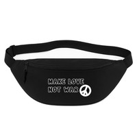 Bauchtasche Make Love Not War Geschenkidee Make Love Not War Geschenk PräSent M