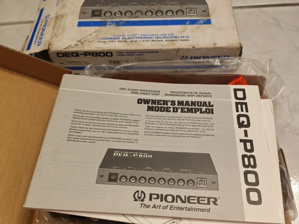 PIONEER - DEQ-P800 - Processeur De Signal Numerique (DSP) NEUF  - Photo 4/4
