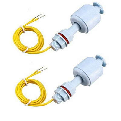 2* PP Float Switch Passt Für Wasserpumpe M10 Tank Flüssigkeit Wasserstand Sensor