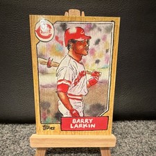 Topps 2025 Shoebox Treasures 1987 Topps Barry Larkin #69 Andy Friedman Reds