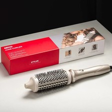 TYMO STYLUX Thermal Brush - Heated Round Curling Brush Blowout Volumizer comb