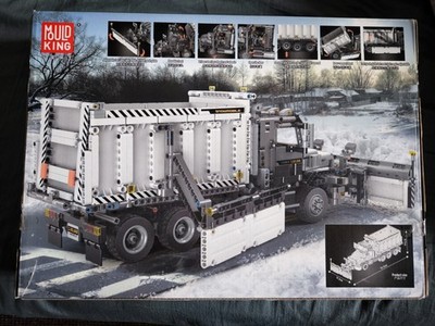 13166 Mould King Bausatz Schneewagen Schneeauto Snowplow