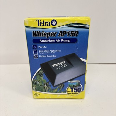 TETRA WHISPER AP150 AQUARIUM AIR PUMP DEEPWATER 