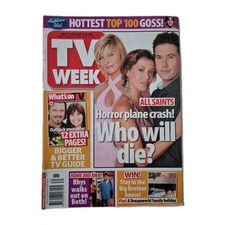 TV Week Vintage Magazine July 31 - August 6, 2004 Reg Reagan Pin-Up 