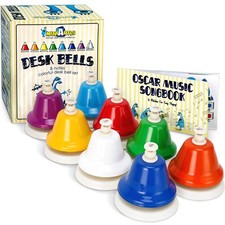 MINIARTIS Desk Bells for Kids  Educational Music Toys for Toddlers 8 Notes C...